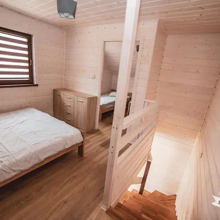 Деревянный коттедж Biale Мжежино